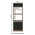 thumbnail image 2 of Despensero Alacena Multiuso Organizador Madesa 3 Puertas 02, 2 of 5