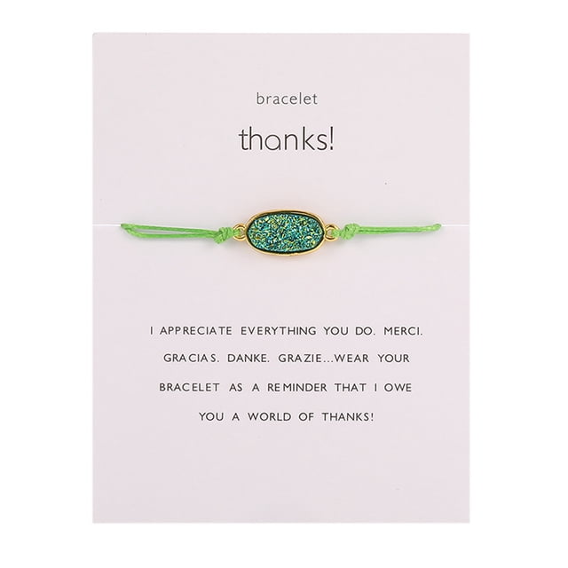 Xihbxyly Pulsera de Piedra Natural, Accesorio Decorativo de Papel Tejido, Elegante Joyería de Moda, Longitud de Cadena Ajustable, Perfecta para Fiestas, Bodas, Compromisos, Estilo Femenino.