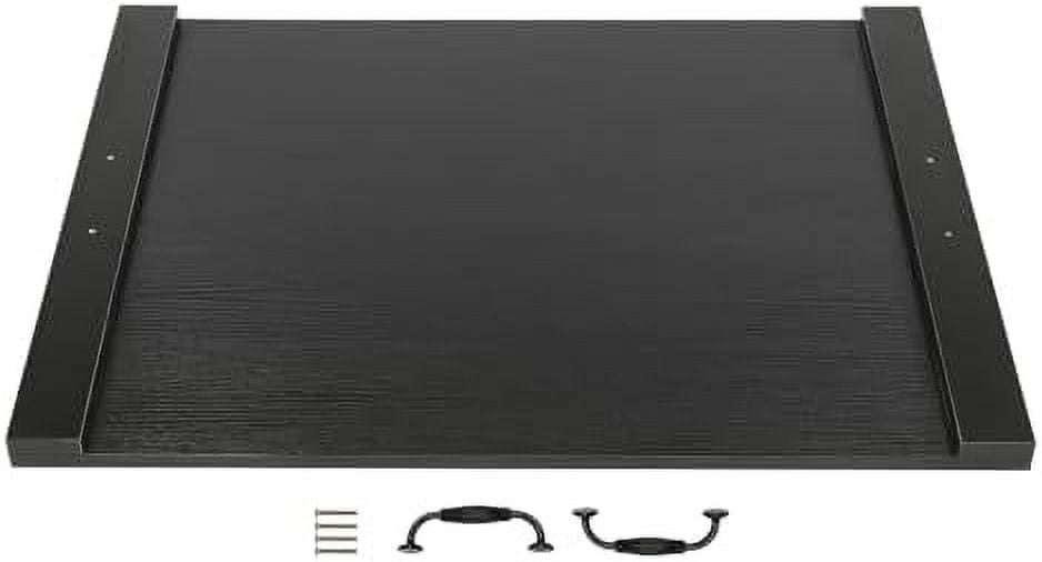 Stove Cover,Noodle Board Stove Cover Gas Stove Cover Electric Stove Cover Board Wood Stove Cover with Handles Kitchen Sink Cover RV Stove Top Cover (Black)