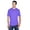 Purple, variant on UltraClub 8420 Men's Cool & Dry Sport Performance Interlock&nbsp;T-Shirt