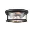 thumbnail image 7 of Millennium Lighting Bresley 2-Light Outdoor Flush Mount Powder Coated Black Powder Coat Bronze Bronze, 7 of 7