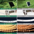 thumbnail image 4 of Tiras Led Solar Exterior 20m 200w Ip65 Impermeable Aigostar Blanco Cálido, 4 of 8