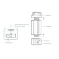 thumbnail image 4 of Hydrogen Water Bottle, Hydrogen Rich Water Generator Sealed  for Office, 4 of 7
