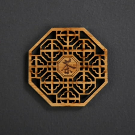 

Bamboo Coasters for Drinks Drink Coasters for Wooden Table Elegant Coasters for Desk Single Coaster for Office Desk Boho Coasters for Drinks Table Coster