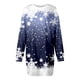 thumbnail image 3 of Vestidos de Mujer Vestido Casual de Manga Larga Con Cuello Redondo y Estampado Navideño de Moda de Otoño E Invierno Para Mujer, 3 of 3