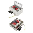 thumbnail image 3 of VOU 600V Solar DC PV Combiner Box,2 String with Lightning Arrester Connector for On/Off Grid Solar Panel System,2 Input 1 Out 15A Rated Current, 3 of 9