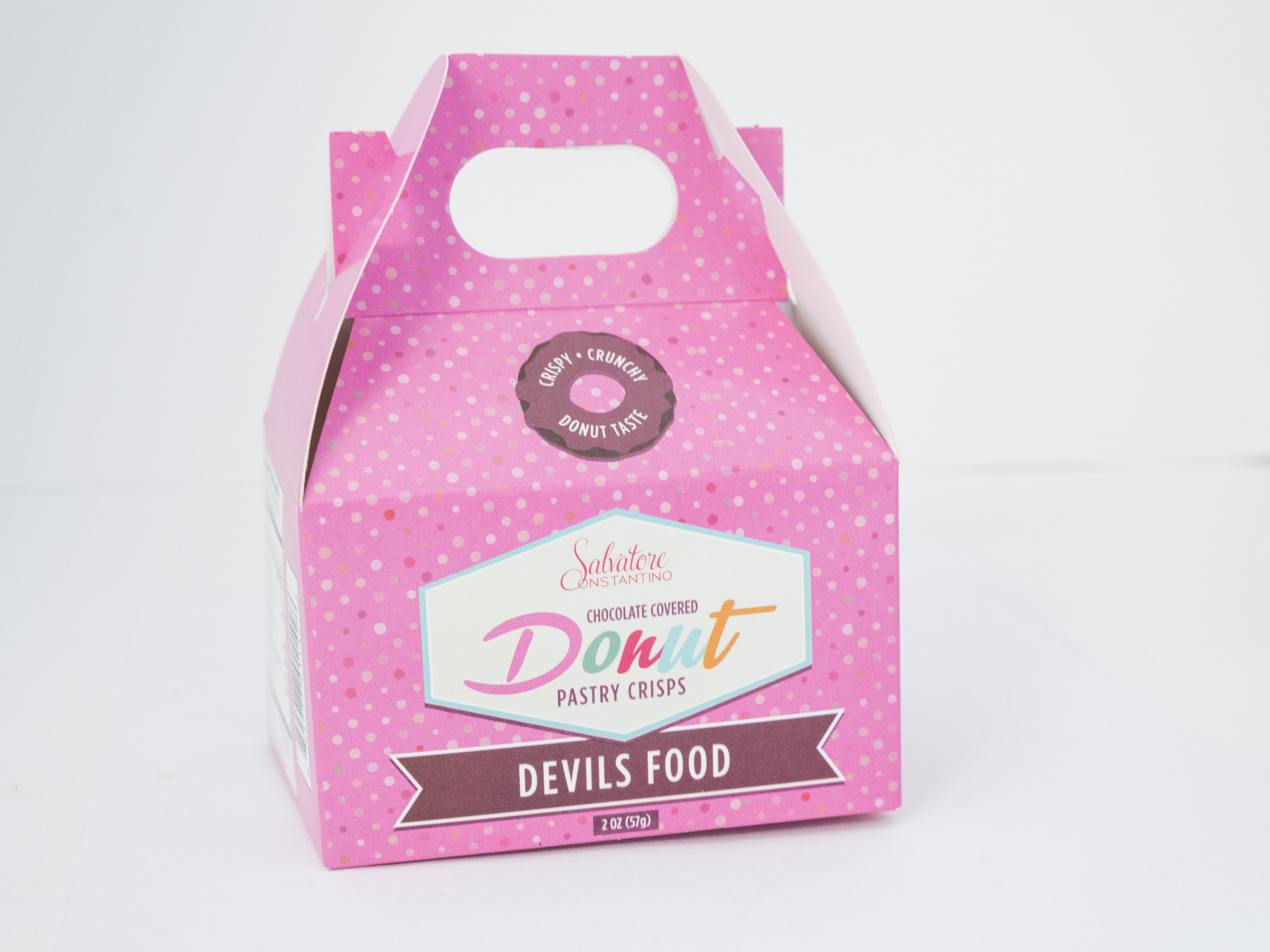 Salvatore Constantino Donut Pastry Crisps Assortment, Devil's Food, Maple Glazed,... by SSI G. Debbas Chocolatier, LLC