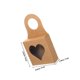 thumbnail image 5 of unbranded 25Ud Caja Organizadora Para Botella De Vino Papel Marrón Con Ventana Para Bares Y, 5 of 6