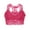Hot Pink, variant on XMMSWDLA Lingerie Comfort Wireless Lace Bralette for Women, Light Padded Bra, Longline Bralette Underwire Bras for Women Wireless Bra