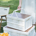 thumbnail image 3 of Caja de almacenamiento plegable para acampar al aire libre, caja de almacenamiento para el maletero del automóvil doméstico, caja de acabado conveniente, 3 of 6