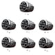 thumbnail image 5 of Qarigey Anillo de acero de titanio ligero estilo Retro religión anillos de dedo negro Color sólido impermeable tamaño pequeño joyería hombres regalo Ropa, zapatos y accesorios Miscelánea Talla 8 Qarigey AP014442-02, 5 of 6