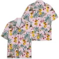thumbnail image 3 of Retro Summer Beach Duck Hawaiian Shirts For Men Surfing Vacation Mens Hawaiian Shirts Short Sleeve Button Down Shirt Men, 3 of 7