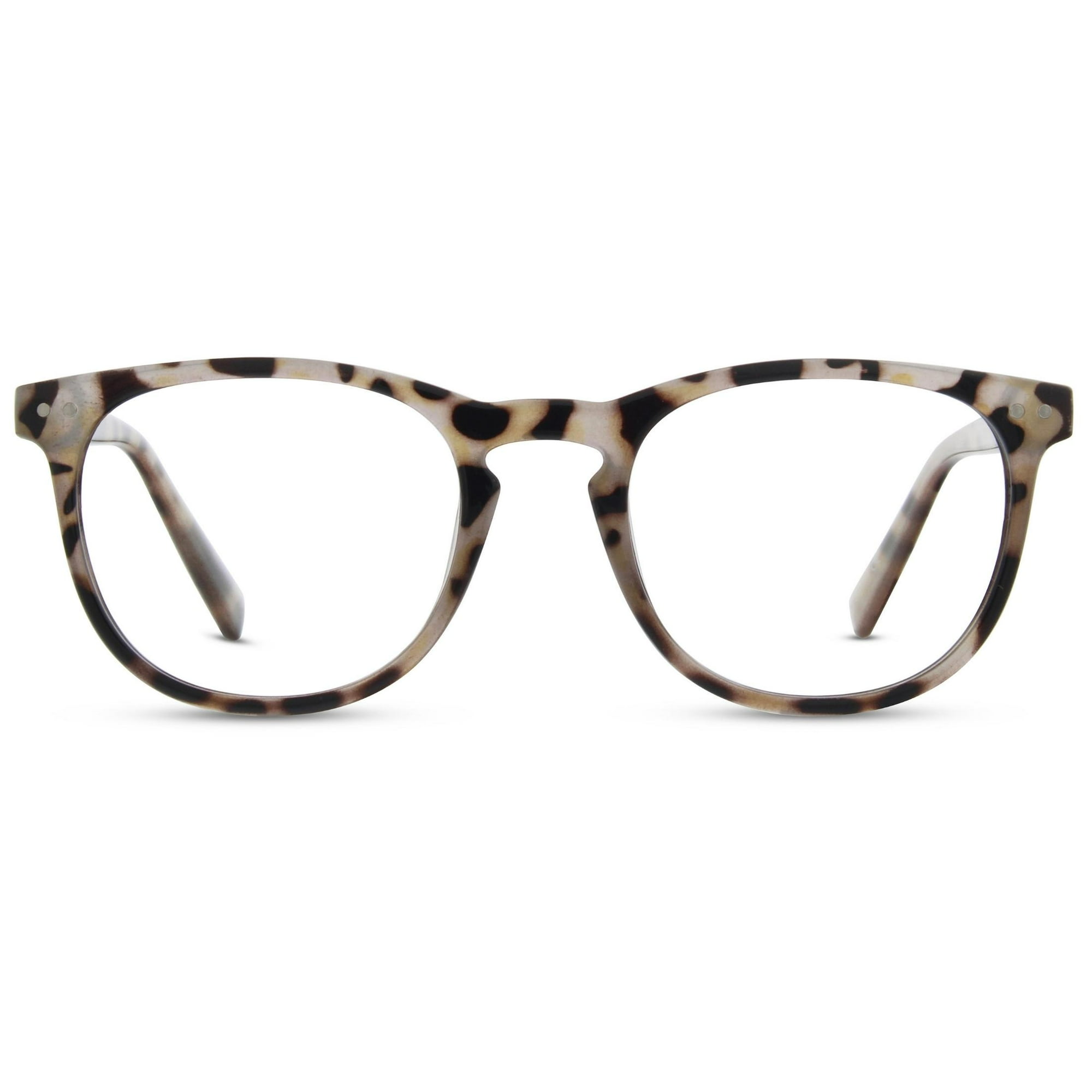 Jonas Paul Eyewear Blue Light Glasses Cream Tortoise, Magnifying Acrylic Lens, Unisex