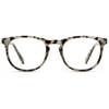 Jonas Paul Eyewear Blue Light Glasses Cream Tortoise, Magnifying Acrylic Lens, Unisex, 1.50