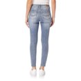 thumbnail image 2 of WallFlower Women's Flirty Curvy Skinny High-Rise Insta Stretch Juniors Jeans (Standard and Plus), 2 of 5