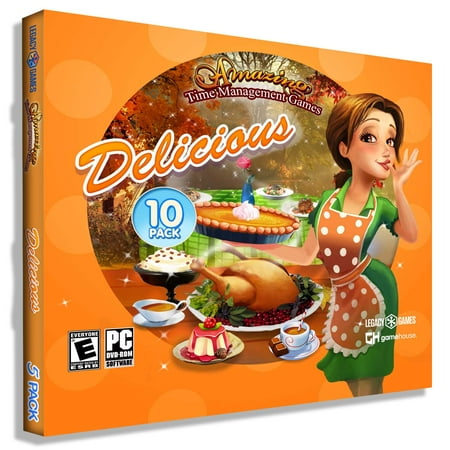 Amazing Time Management Games: Delicious – 10 Pack