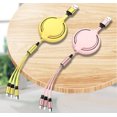 thumbnail image 4 of 3-in-1 On The Soft glue Go Retractable Charging Cable, Support Fast Charging and Data Sync, Compatible with Micro USB, USB-C/Type-C Devices, 4 of 5
