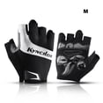 thumbnail image 2 of Gants Demi-Doigts Antidérapants avec Support Rembourré pour Poignets Fitness Short Open, 2 of 2