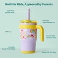 thumbnail image 3 of Vaso REDUCE Coldee Kids de 400 ml con tapa, pajita de acero inoxidable, 3 of 8