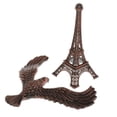 thumbnail image 4 of Creative Iron Tower Balance Eagle Statue Gift DIY Craft Rojo Bronce 20cm Sunnimix equilibrio artesanía torre de aves, 4 of 8