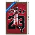 thumbnail image 2 of Michael Jordan - Jersey Wall Poster, 22.375" x 34" Framed, 2 of 4