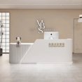 thumbnail image 1 of Bar Restaurant Tables Bar Counter Lectern Shop Mobile Podium Stand Hair Salon Counter Pulpitos Checkout Kassentisch Furniture My Lux Decor Round, 1 of 18
