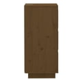 thumbnail image 3 of vidaXL Buffets 2 pcs Brun Miel 32x34x75 cm Pin Massif, 3 of 5