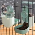 thumbnail image 2 of Pet Dogs Cage Hanging Feeder 29/27oz Automatic Water Fountain Food Container Dispenser for Puppy Cats Rabbit Pet Feeding Product AP, 2 of 6
