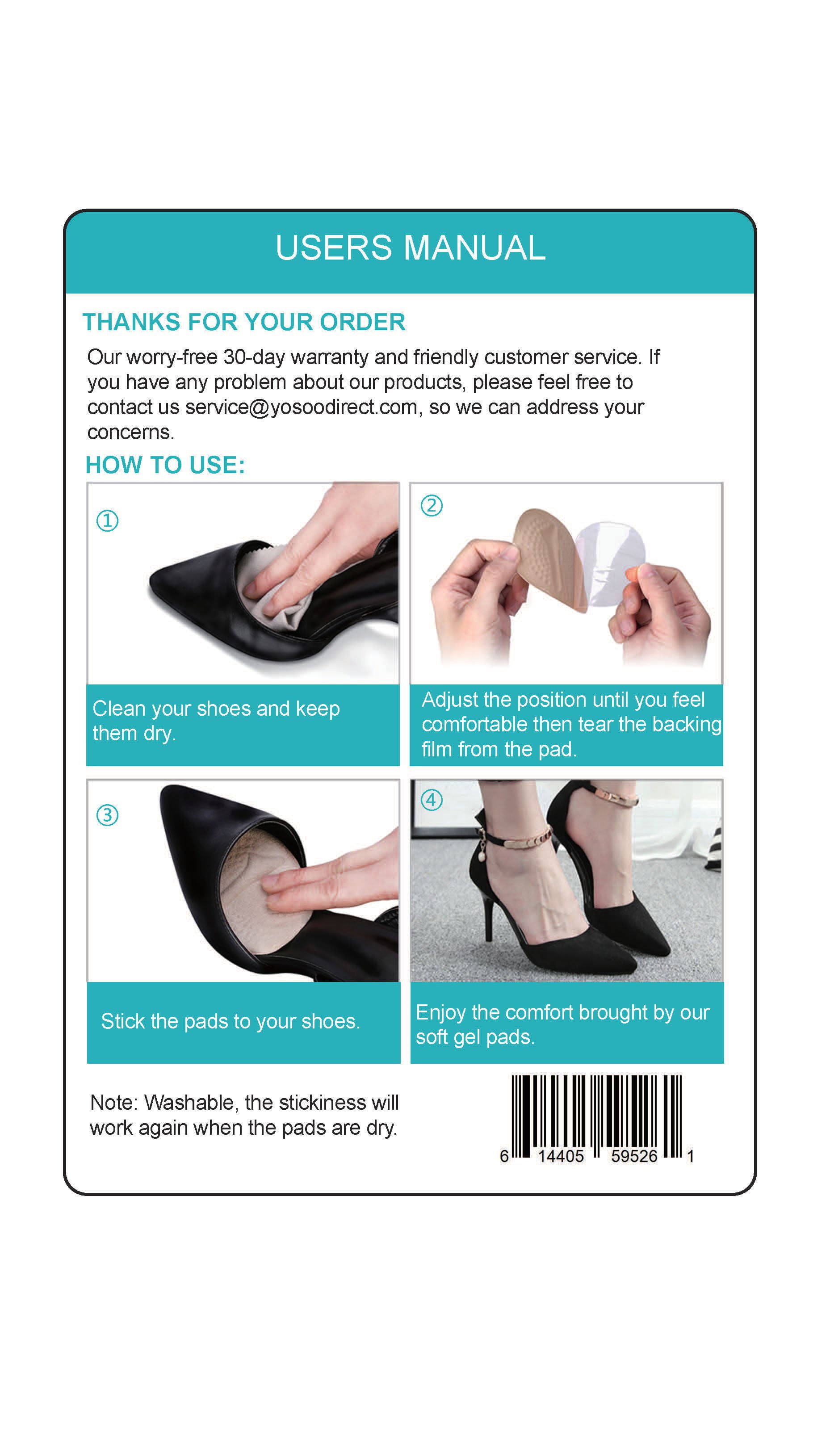 foot cushion for shoes