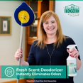 thumbnail image 2 of Painted wall cleaning spray: healthier home 5-minute wall cleaning 4-in-1 multifunction, ceiling and baseboard cleaning - removes dirt, dust, odors, and stains - 32 ounces (Lawn Breeze)…, 2 of 4