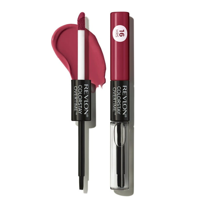 新品 REVLON COLORSTAY OVERTIME 6本セット Amazon.com : Revlon Liquid Lipstick with Clear Lip Gloss