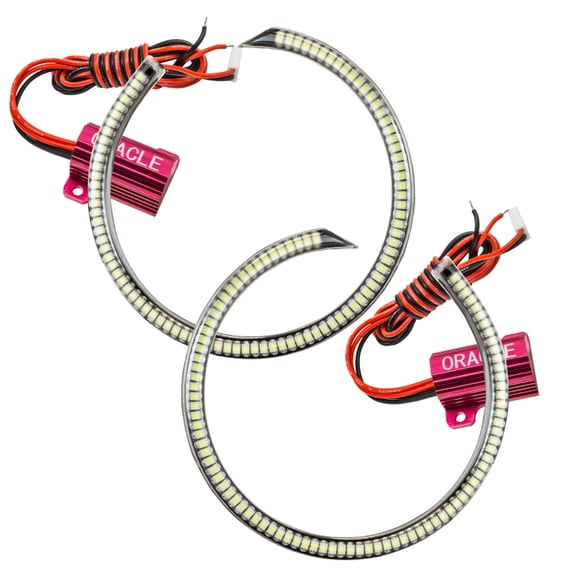 Oracle Ford Mustang 10-13 WP LED Fog Halo Kit (Grille Style) - White ORACLE Lighting 1334-001