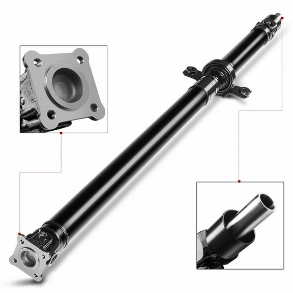 A-Premium Rear Driveshaft Prop Shaft Assembly Compatible with Subaru Outback 2010-2014 H6 3.6L AWD Automatic Transmission