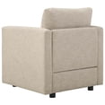 thumbnail image 6 of Armchair and Sofa Set, Fabric, Beige, Modern Contemporary Urban Design, Living Lounge Room Hotel Lobby Hospitality, 6 of 6