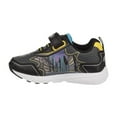 thumbnail image 3 of DC Comics Batman Boys Hook & Loop Sneakers with One White Light, 3 of 8