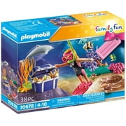 Playmobil Family Fun Treasure Diver Gift Set 70678 (for Kids 4 to 10 Years Old)