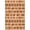Orange, Pattern 1, variant on ODIKA 4'x6' Warm Earth Tones Geometric Design Washable Area Rug Modern Abstract Pattern with Unique Shapes for Home Office, Under Desk, Non-Slip Chair-Friendly, Flatwoven