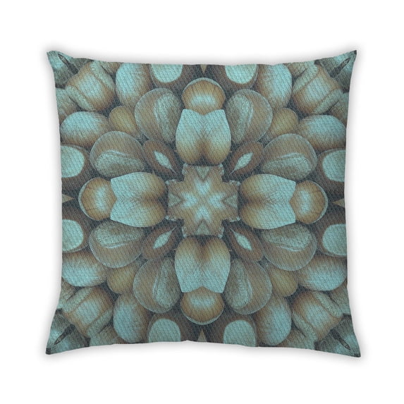 Ahgly Company Indoor Square Contemporary Throw Pillow, 18 inch by 18 inch