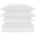 thumbnail image 2 of 100% Egyptian Cotton 5PCs Duvet Set - Solid (Ivory, Twin/Twin XL), 2 of 5