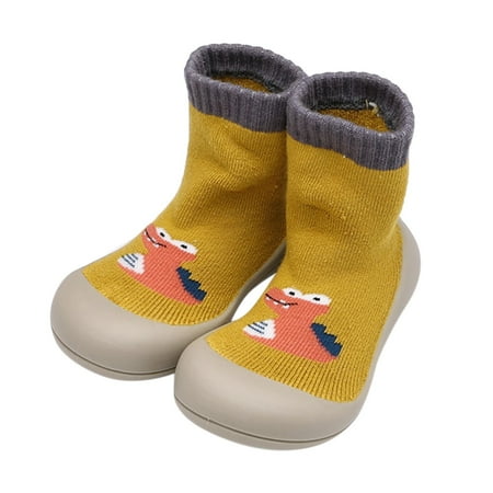 

Sopiago Casual Babys Walking Shoes Casual Soft Sole Shoes For Girls High Top Cute Sweet Cartoon Lightweight Non Slip Comfort First Walking Shoes A 12-18 Months