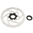 thumbnail image 2 of Disc Brake Rotor, Bike Disc Brake Rotor Steel Reduce Heat Transfer High Hardness  For Maintenance 140mm,160mm,180mm, 2 of 8