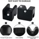 thumbnail image 2 of Sincero 4 Piezas Almohadilla de Goma Jack de 63 × 50 × 44 mm para Gato Almohadilla de Goma Universal para Coche/SUV Resistente y Conveniente, 2 of 5