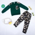 thumbnail image 1 of Toddler Kids Baby Boys Clothes Long Sleeve Sweatshirt Top + Camouflage Pants Sweatsuit Fall Outfit Set 7-8 Years, 1 of 2
