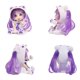 thumbnail image 1 of Anime japonés, 6 uds., figura de niña bonita y dulce, adornos de personaje Kawai, pata de oso, decoración de coche para niña, juguete para adultos, regalo de cumpleaños para adultos, 1 of 4