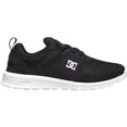 thumbnail image 2 of DC Kid's Heathrow Sneakers Black Leather 7 Big Kid M, 2 of 2