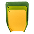 thumbnail image 2 of Set De 3 Tablas Para Cortar Picar Fruta Y Verdura Cocina Xtellar Color verde, 2 of 3