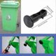 thumbnail image 2 of Hinge Bolts and Pins for Outdoor Trash Can Lids, Fits 240/120/100/60L Bins, 65mm x 18mm, Black Plastic, 3 Pairs, 2 of 5