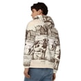 thumbnail image 4 of Honeii Cows On The Farm Print Hoodies for Men, Pullover & Full Zip, Breathable Zip up Hoodie, Sweatshirt-3X-Large, 4 of 5