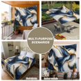 thumbnail image 6 of Navy Blue Marble Tapestry for Bedroom Wall Hanging Tapestry, Gold Modern Art Ceiling Backdrop Tapestries Poster Blanket Wall Decor for Teens Room Living Room Dorm 39" x 59", 6 of 8