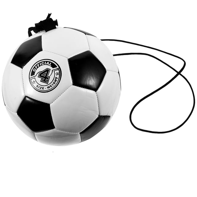 Shisuyan Football Professional Training with Rope Football Durable for Children Kids Adult Training Soccer